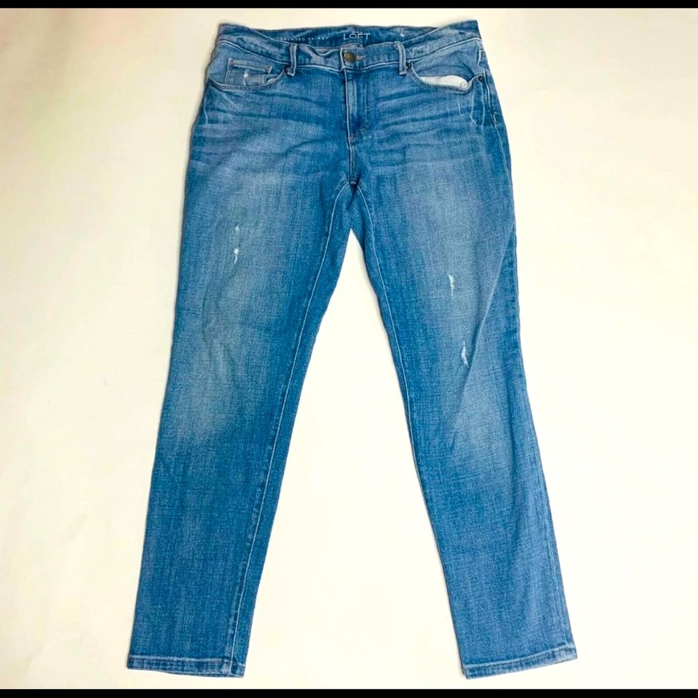 Ann Taylor Loft Jeans Womens Size 28P Relaxed